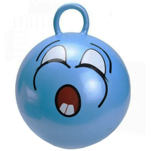 SkippyBal blauw gezicht 45 cm